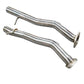 2.5" to 3" Y-Pipe Kit Stainless Steel for 2017-2022 Infiniti Q60 CV37 V6 3.0L Twin Turbo