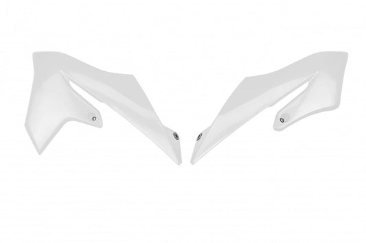 Radiator Covers white for Yamaha YZ 65 (2019-25)