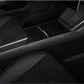 Real Dry Carbon Fiber Center Console Side Panel Overlays for Model 3 Highland / Model Y Juniper(2 Pieces)