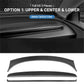 TESERY Real Dry Carbon Fiber Dashboard Cover Overlay for Model 3 Highland / Model Y Juniper