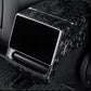 Real Dry Carbon Fiber Rear Screen Trim Frame Overlay for Model 3 Highland