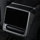Real Dry Carbon Fiber Rear Screen Trim Frame Overlay for Model 3 Highland