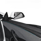 Real Dry Carbon Fiber Upper Door Trim Panel Overlay for Model 3 Highland / Model Y Juniper