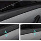 Real Dry Carbon Fiber Upper Door Trim Panel Overlay for Model 3 Highland / Model Y Juniper
