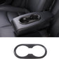 Rear Seat Water Cup Holder Trim Interior Accessories for Tesla Model 3 / Y