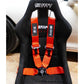 Bull Boost Universal 4 Point Camlock Quick Release Racing Seat Belt Harness