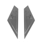SVY Style Dry Carbon Fiber Rear Side Air Intake Panels for Lamborghini Aventador
