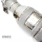 High‑Flow Catted Stainless Steel Downpipe for Jaguar F‑TYPE 3.0T