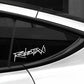 Reflective Robotaxi Decal | Tesla Body & Window Waterproof PVC Sticker