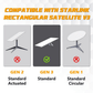 Replacement Starlink Cable Extension for Gen 3/Mini | High-Speed & Weatherproof