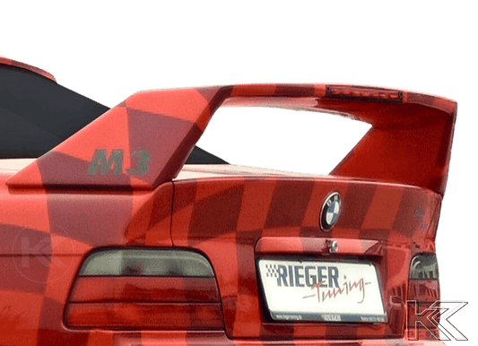 Rieger BMW E36 Convertible GT Wing wo/3rd Brake Light