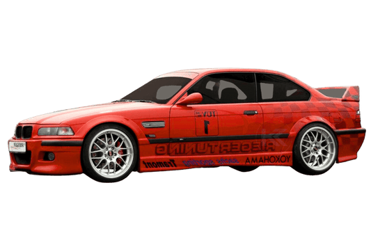Rieger BMW E36 Coupe/Convertible Side Skirts V2