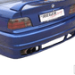 Rieger BMW E36 Vented Rear Skirt - E46 Look