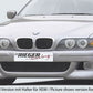 Rieger BMW E39 Sedan/Wagon Front Bumper