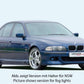 Rieger BMW E39 Sedan/Wagon Front Bumper