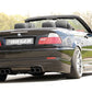 Rieger BMW E46 Coupe/Convertible Rear Skirt - M Look