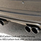 Rieger BMW E46 Coupe/Convertible Rear Skirt - M Look
