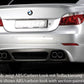 Rieger BMW E60 Sedan Vented Rear Skirt Extension