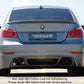 Rieger BMW E60 Sedan Vented Rear Skirt Extension