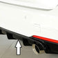 Rieger BMW F30/31 M Technic Rear Skirt Insert