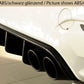 Rieger BMW F82 M4 Rear Skirt Insert