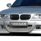 Rieger E46 Facelift Sedan/Touring Front Bumper w/Fog Holders