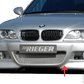 Rieger E46 Facelift Sedan/Touring Front Bumper w/Fog Holders