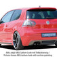 Rieger VW Golf 5 Rear Skirt Extension - Black ABS