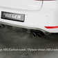 Rieger VW Golf 6 (3dr/5dr) Rear Skirt Insert