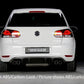 Rieger VW Golf 6 (3dr/5dr) Rear Skirt Insert