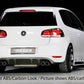 Rieger VW Golf 6 (3dr/5dr) Rear Skirt Insert