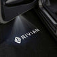 Rivian R1S Door Stick On Puddle Lights Various Designs 2022-2026