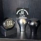 ZF5/6 Extended Aluminum Shift Knob (Raw/Black)