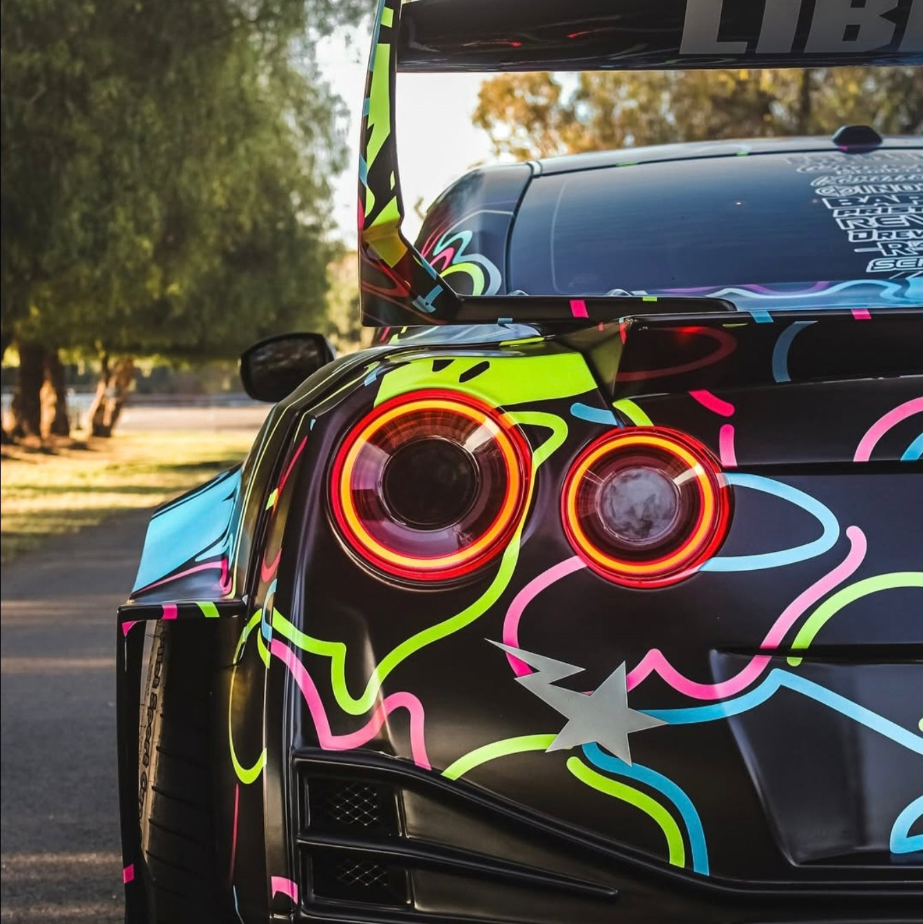 HRS 2009-25 Nissan GT-R R35 LED Tail Lights - The Elite Series