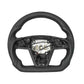 TESERY Touch Horn Round Steering Wheel Replacement for Tesla Model S / X 2021-2023
