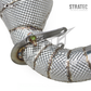 High Flow Catted Stainless Steel Downpipe for Mercedes‑Benz A35 A35S AMG W177 2.0T