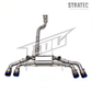 Performance Stainless Catback Exhaust System for Nissan GT‑R R35 3.8TT