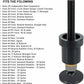 Front Inner Axle Side Seal Installation Tool & MG21103 Front Axle Tube Seal for Dana 30/44/60 Front differentials Fits Jeep Wrangle, Ford, Dodge, Volve and more.