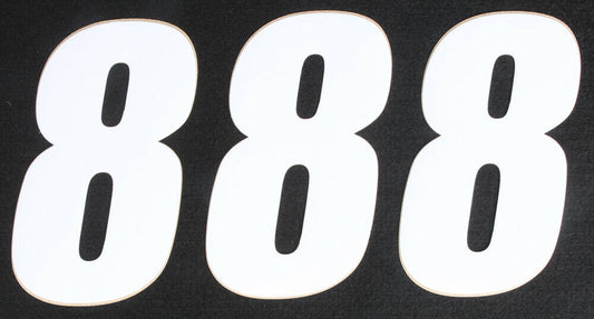 DCOR 45-16-8 6in Number 3/PK White 8