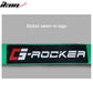 Universal Green 4 Point Buckle Racing Seat Belt Harness Nylon