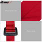 Universal Red 4 Point Buckle Racing Seat Belt Harness Nylon
