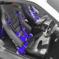 Universal 4 Point Cam-Lock Purple Racing Harness Seat Belt Nylon