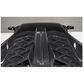 SVV Style Dry Carbon Fiber Rear Wing with Engine Hood for Lamborghini Aventador LP700 LP740 LP750 Coupe