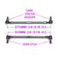 Godspeed Honda Odyssey Front Anti-Sway Bar Adjustable Links, OE Replacement