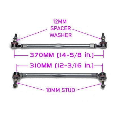 Godspeed Nissan Maxima 2015-2019 Front Anti-Sway Bar Adjustable Links, OE Replacement