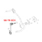 Godspeed Chrysler 300 2005-23 Front Adjustable Sway Bar End Links