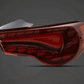 Scion FR-S Subaru BRZ Toyota 86 GT86 FT86 GTS Style LED Tail Lights (2012-2020)