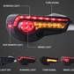 Scion FR-S Subaru BRZ Toyota GT86 1st Gen (ZN6/ZC6) LED Tail Lights Upgrade (2012-2021)