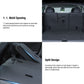 Leather Seat Back Protector with Storage for Model Y | Waterproof | Anti-Kick