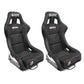 Bull Boost Adjustable Racing Lowered Ultra Max Bucket Seat w/ Seat Rails